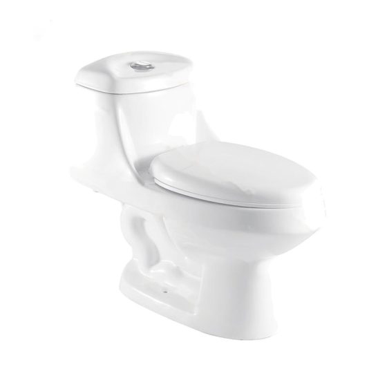 LT-1080 white one-piece-toilets