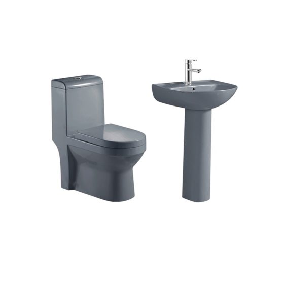 LT-1085-CG-DG----LT-315P-CG-DG white two-piece-toilet-suites