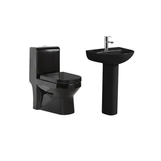 LT-1085-CG-LB----LT-315P-CG-BL white two-piece-toilet-suites