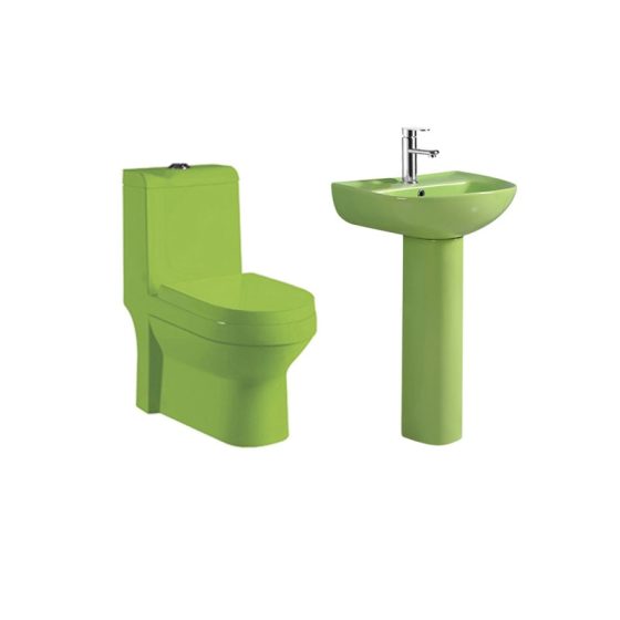LT-1085-CG-LG----LT-315P-CG-GG white two-piece-toilet-suites