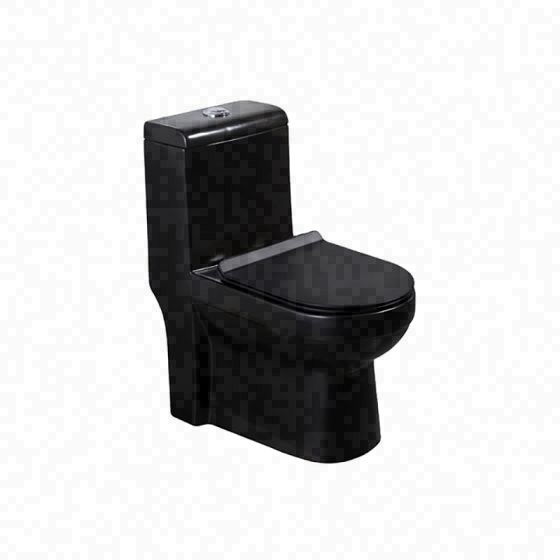 LT-1085-CG-MBL black one-piece-toilets