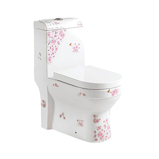 LT-1085-DC-WP white one-piece-toilets
