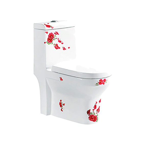 LT-1085-DC-WR patterned one-piece-toilets