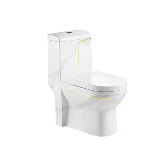 LT-1085-DP-WGGL white one-piece-toilets