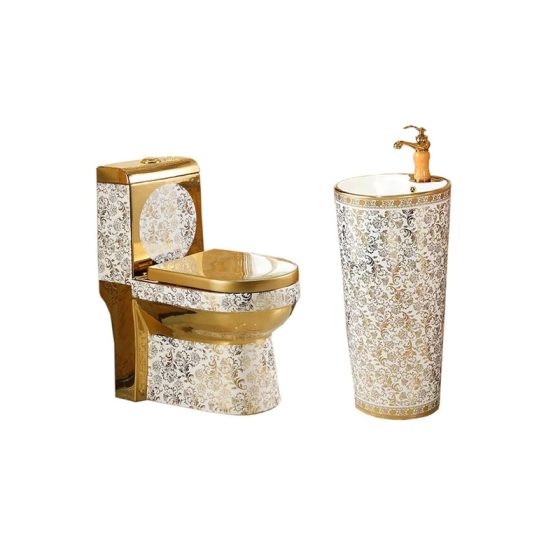 LT-1085-GID-G5-----LT-321-GID-CT-10 white two-piece-toilet-suites