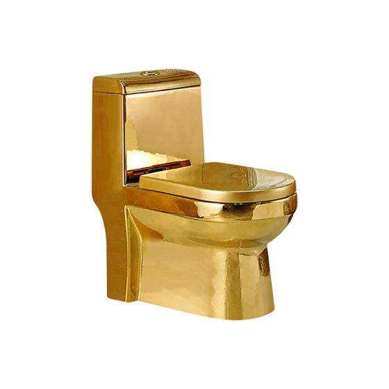 LT-1085-GID-PG gold one-piece-toilets