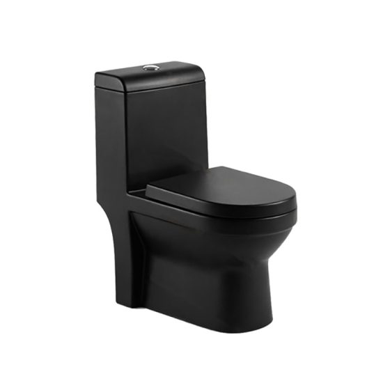 LT-1085-M-BL black one-piece-toilets