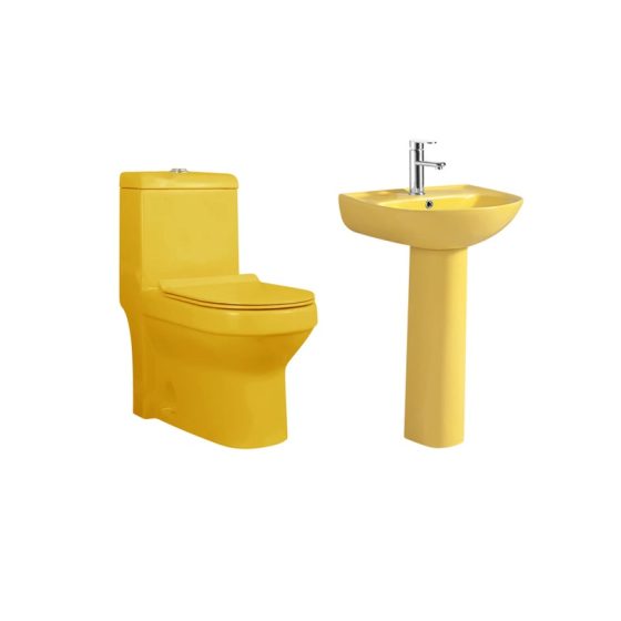 LT-1085-M-Y----LT-315P-M-Y white two-piece-toilet-suites