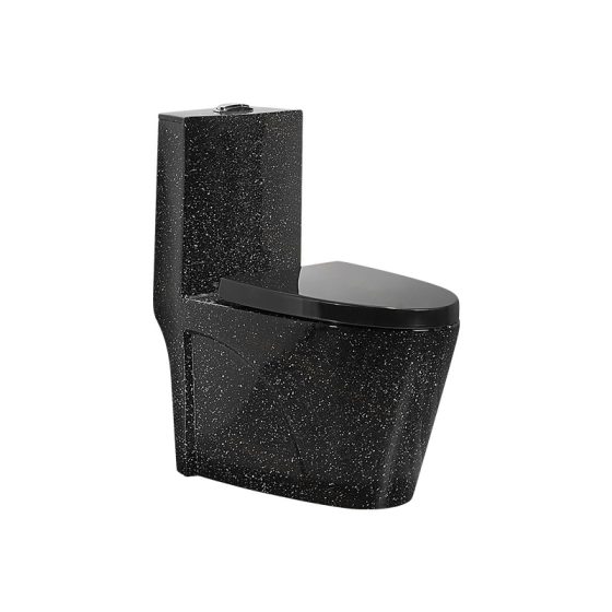 LT-1086-CDG-BL black one-piece-toilets