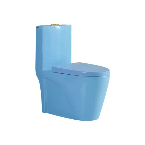 LT-1086-CG-BU colored one-piece-toilets