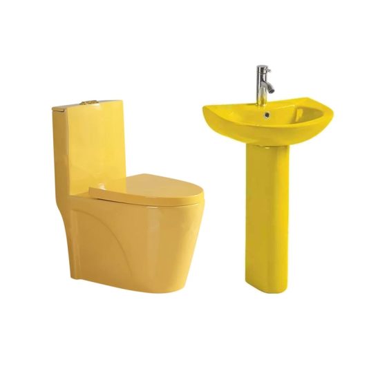 LT-1086-CG-Y----LT-321P-CG-Y white two-piece-toilet-suites