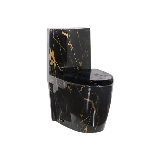 LT-1086-DP-BL black one-piece-toilets