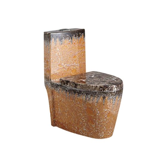 LT-1086-DP-O colored one-piece-toilets