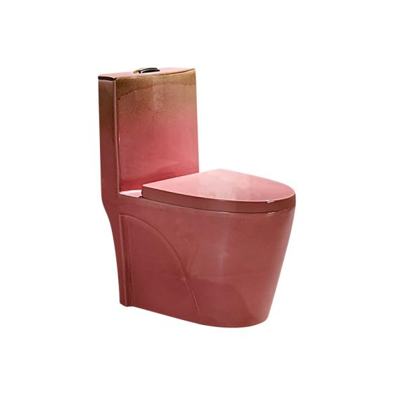 LT-1086-DP-R colored one-piece-toilets