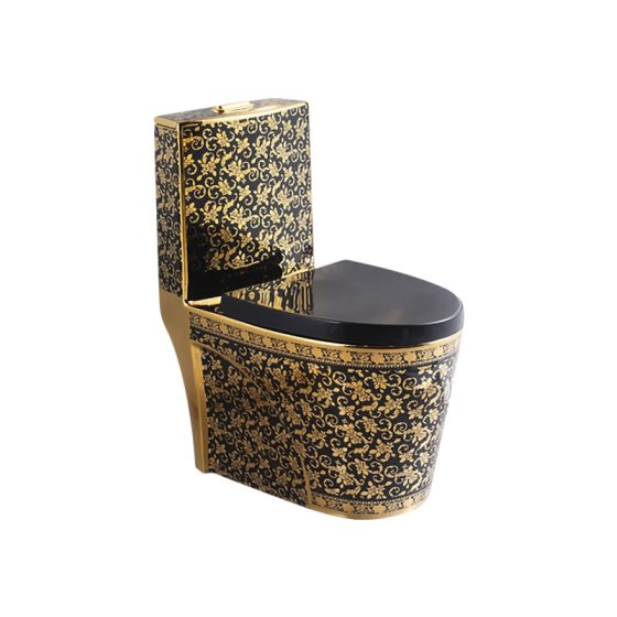 LT-1086-GID-G12 gold one-piece-toilets
