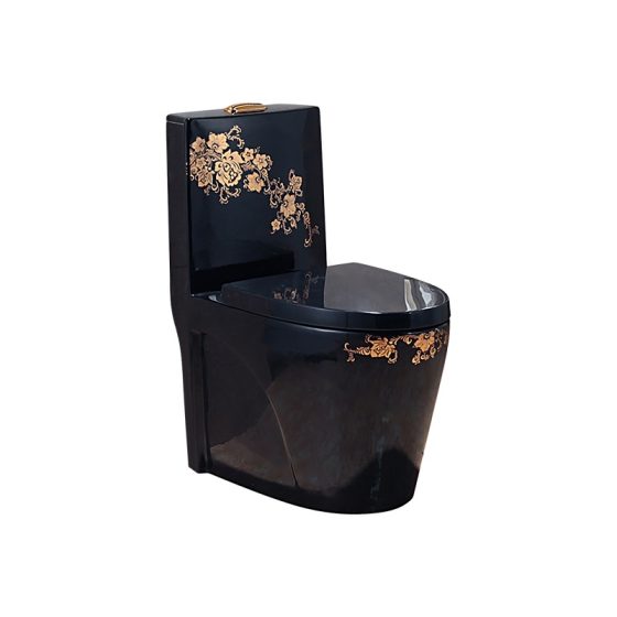 LT-1086-GID-G5 black one-piece-toilets
