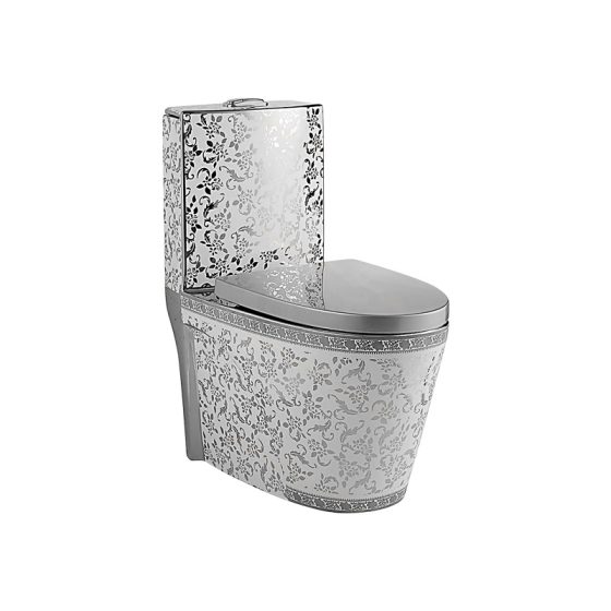 LT-1086-GID-S1 patterned one-piece-toilets