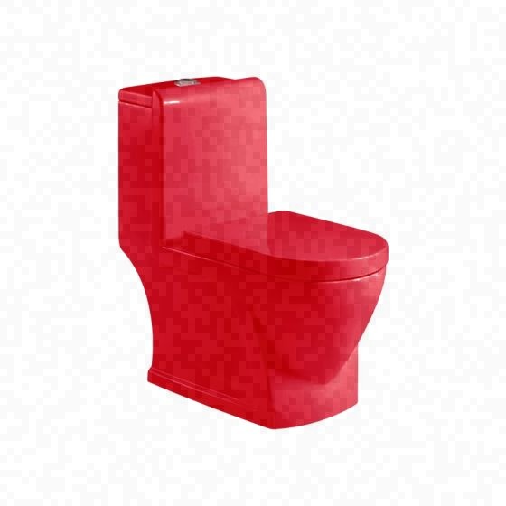 LT-1087-CG-R colored one-piece-toilets
