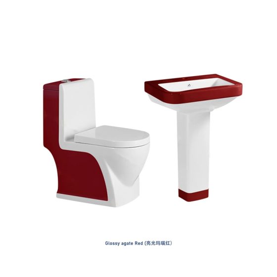 LT-1087-CG-WV-----LT-350P-CG-WV white two-piece-toilet-suites