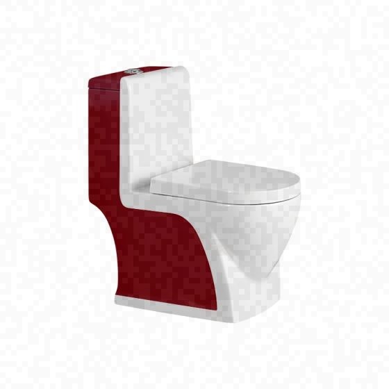 LT-1087-CG-WV colored one-piece-toilets