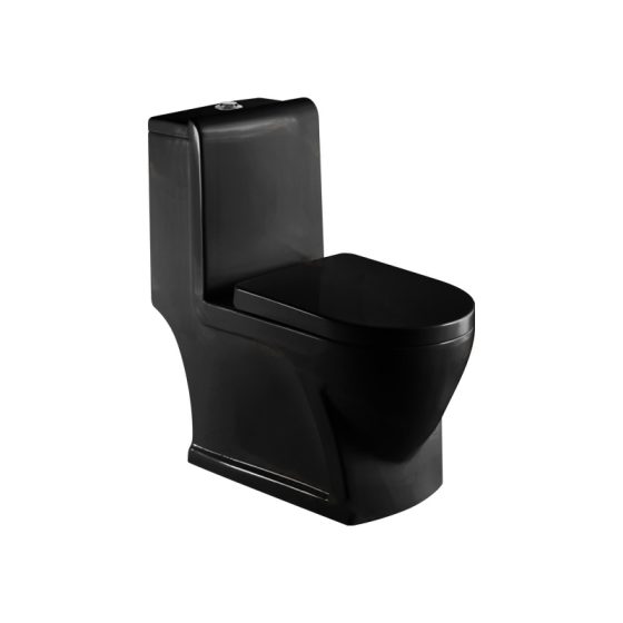 LT-1087-M-BL black one-piece-toilets