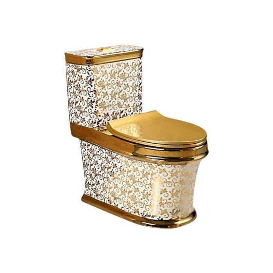 LT-1096-GID-G1 gold one-piece-toilets