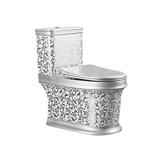 LT-1096-GID-S1 patterned one-piece-toilets