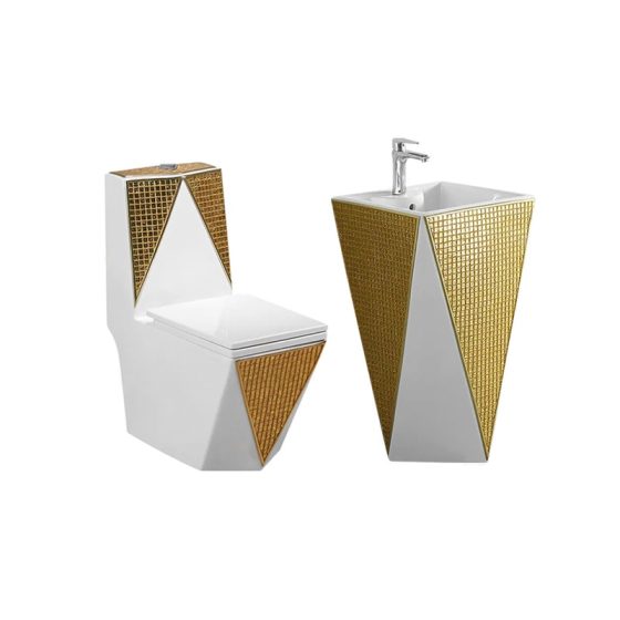 LT-1107-CGB-WG-----LT-307-CGB-WG white two-piece-toilet-suites