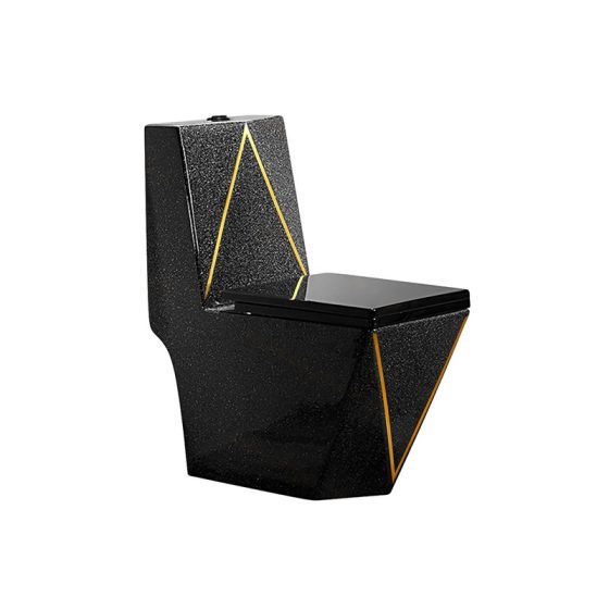 LT-1107-DP-BLG black one-piece-toilets