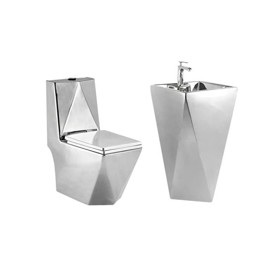 LT-1107-GI-PS-----LT-307-GI-PS white two-piece-toilet-suites