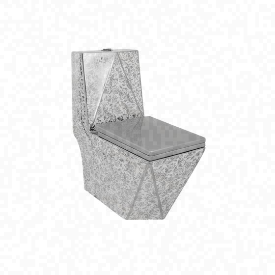 LT-1107-GID-S5 grey one-piece-toilets
