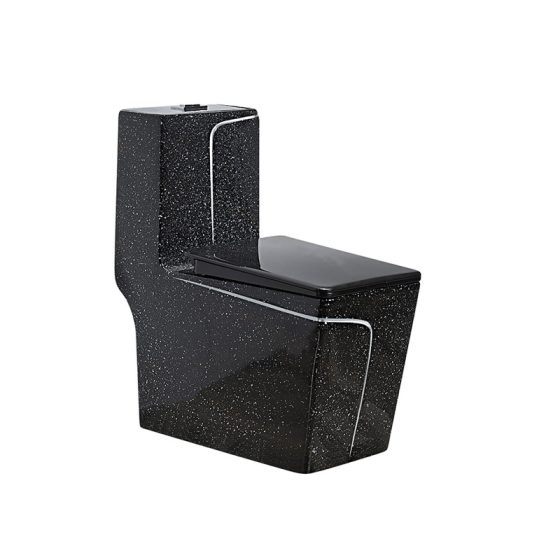 LT-1109-CDG-BLS black one-piece-toilets