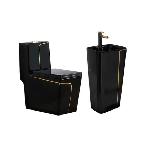 LT-1109-CG-BLGL----LT-320-CG-BLGL white two-piece-toilet-suites