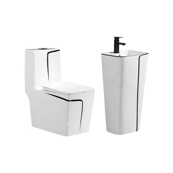 LT-1109-CG-BLL-----LT-320-CG-BLL1 white two-piece-toilet-suites