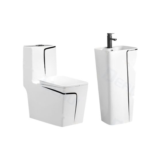 LT-1109-CG-BLL-----LT-320-CG-BLL2 white two-piece-toilet-suites