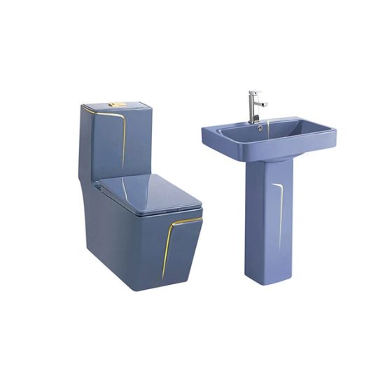 LT-1109-CG-BUGL----LT-354P-CG-BU white two-piece-toilet-suites