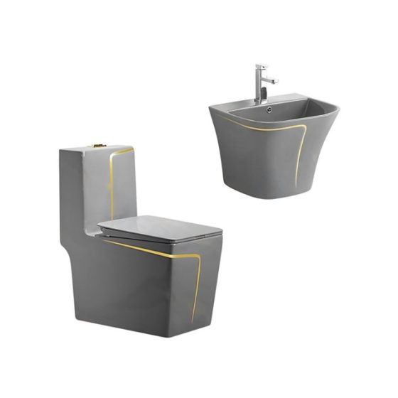 LT-1109-CG-DGG----LT-587CG-DGGL white two-piece-toilet-suites