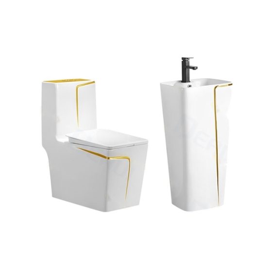 LT-1109-CG-GL----LT-320-CG-GL2 white two-piece-toilet-suites