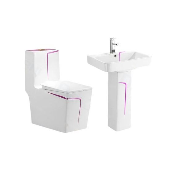 LT-1109-CG-RL----LT-354P-WR white two-piece-toilet-suites