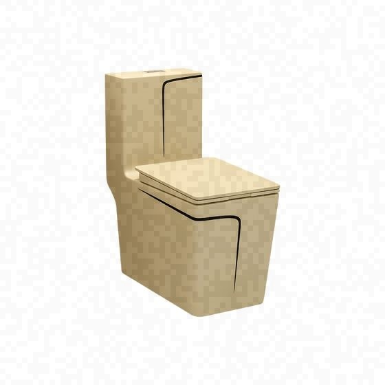 LT-1109-CG-YBLL gold one-piece-toilets