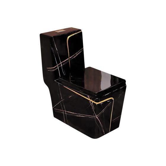 LT-1109-DP-BLGL black one-piece-toilets