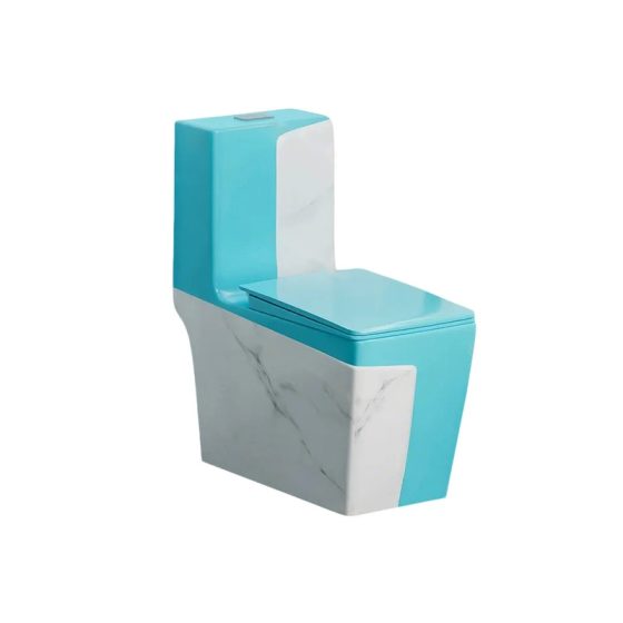 LT-1109-DP-WBU colored one-piece-toilets