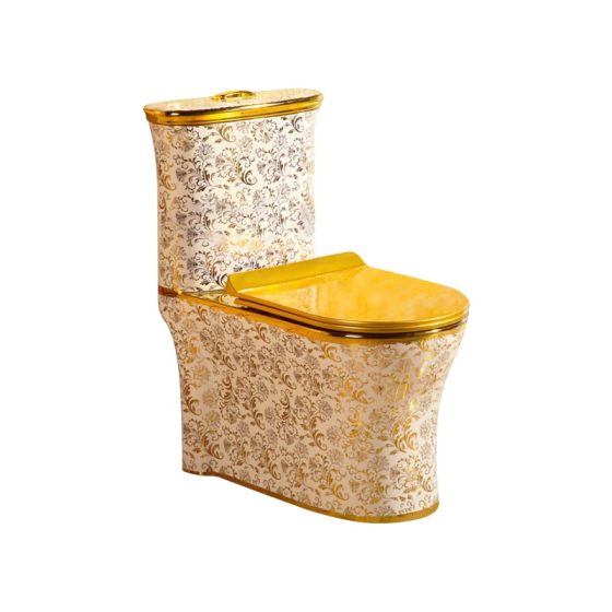 LT-1119-GID-GW1 gold one-piece-toilets