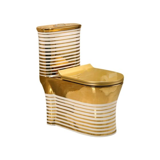 LT-1119-GID-GW2 gold one-piece-toilets