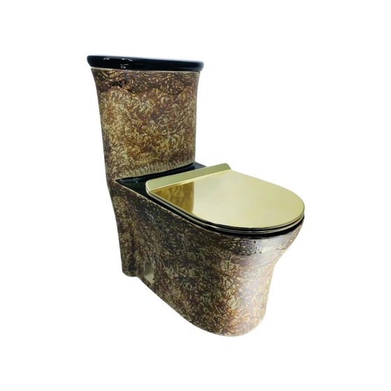 LT-1119-SE-DB1 gold one-piece-toilets