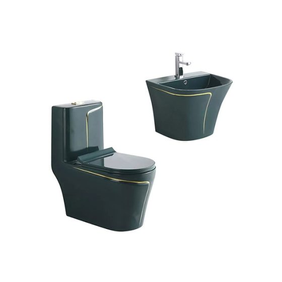 LT-1121-CG-BGGL----LT-587-CG-BGGL white two-piece-toilet-suites