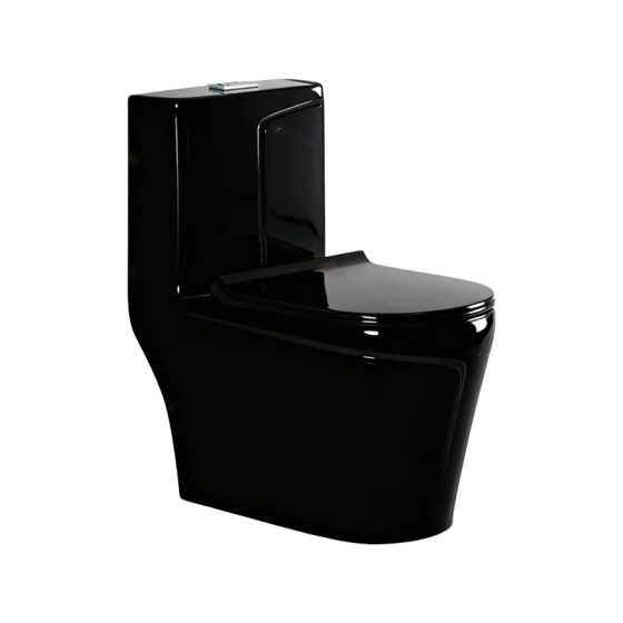 LT-1121-CG-BL black one-piece-toilets