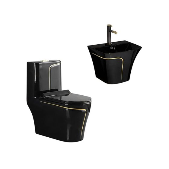 LT-1121-CG-BLGL----LT-587-CG-BLGL white two-piece-toilet-suites