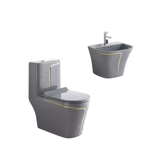 LT-1121-CG-DGGL----LT-587-CG-DGGL white two-piece-toilet-suites