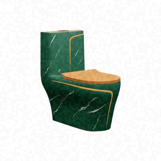 LT-1121-DP-BGOL colored one-piece-toilets